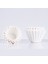 1-2 Bardak 50 Yaprak 155 Stili Kalita Dalgalı Kağıt Filtre 50 Yaprak Kahve Üzerine Dökün Filtre 155# 1 Ila 2 Cu# Için 50P El Yapımı Kağıt Filtreler Için (Yurt Dışından) 2