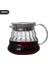 A1 300ML Stili Kaplama Dumanlı Gri Cam Cezve Seti Bulut Pot V60 Kahve Huni Filtre Fincan Kahve Kağıdı ile Çok Parçalı Set Damla Şişe Seti (Yurt Dışından) 1