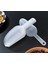 Beyaz Stil ve 1 Adet Mini Plastik Buz Kaşığı Ölçüm Kaşıkları Çok Fonksiyonlu Buzlu Küçük Kürek Pirinç Taneleri Kürek Un Kaşığı (Yurt Dışından) 4