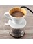 Beyaz V01 Stili Seramik V60 Kahve Damlatıcı Kahve Makinesi Üzerine Dökün V Şekli Damla Kahve Filtresi Klasik Renk Beyaz Siyah Kırmızı Kahverengi V01 V02 (Yurt Dışından) 2