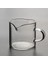 Ölçek Stili Olmadan 70 ml Espresso Isıya Dayanıklı Cam Ölçme Fincan Mutfak Jigger Espresso Kahve Için Çift Ağızlı Ons Fincan (Yurt Dışından) 1