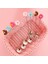 Pembe Altın 2 Adet Tarzı Donut Tasarım Paslanmaz Çelik Kahve Kaşığı Meyve Çatalı Karıştırma Süt Çay Kaşığı Tatlı Meyve Kaşığı Mutfak Sofra 12CM (Yurt Dışından) 2