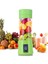 Fırça Stili ile Mor 380ML 6 Bıçaklı Mini USB Taşınabilir Elektrikli Meyve Sıkacağı Smoothie Maker Blender Şarj Edilebilir Meyve Sıkacağı Fincan Spor Şişesi (Yurt Dışından) 2