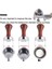 Round Mat Style Düz Tamperler Baz Basın Barista Espresso Kahve Tamper, Silikon Mat Dozaj Halkası ile Toz Bardak (Yurt Dışından) 3
