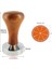 Round Mat Style Düz Tamperler Baz Basın Barista Espresso Kahve Tamper, Silikon Mat Dozaj Halkası ile Toz Bardak (Yurt Dışından) 5