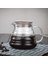 360ML Tarzı V60 Pour Over Glass Range Kahve Sunucusu 360ML 600ML 800ML Sürahi Damla Cezve Kahve Su Isıtıcısı Bira Barista Percolator Şeffaf (Yurt Dışından) 3