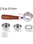 Dozaj Halkası 53MM Tarzı Dipsiz Portafilter Espresso Kahve Makinesi Ahşap Veya Plastik Saplı Filtre Dahil 51MM Paslanmaz Çelik Kahve Sepeti (Yurt Dışından) 2