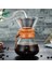 400ML Tarzı Isıya Dayanıklı 400ML Cam Cezve Paslanmaz Çelik Filtreli Damla Kahve Su Isıtıcısı Damlatıcı Kahve Makinesi Üzerine Dökün Barista Aracı (Yurt Dışından) 4