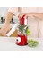 Kırmızı A Stili Manual Vegetable Cutter Slicer Kitchen Accessories Multifunctional Round Mandoline Slicer Potato Cheese Kitchen Gadgets (Yurt Dışından) 2