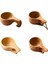 D Stili Ahşap Bardak Çay Kahve Kupa Taşınabilir Açık Doğal Ahşap Saplı Süt Bardağı Ev Dekorasyonu Drinkware Kuksa Kasa Çay Bardağı (Yurt Dışından) 5