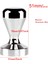 Alum Tamper 51MM Style 304 Paslanmaz Çelik Kahve Sabotaj mm Ayarlanabilir Yükseklik Toz Çekiç Bez Kahve Distribütörü Kahve Dağıtım Aracı (Yurt Dışından) 1