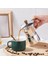 06-Gümüş 300ML Stili Italyan Kahve Makinesi Espresso Percolator Pot Moka Pot Açık Ocak Kafe Araçları Kahve Bule Şofben Kahve Makinesi Ev Için (Yurt Dışından) 3