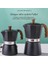 06-Gümüş 300ML Stili Italyan Kahve Makinesi Espresso Percolator Pot Moka Pot Açık Ocak Kafe Araçları Kahve Bule Şofben Kahve Makinesi Ev Için (Yurt Dışından) 5