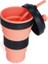 06 Saman Stili ile 550ML Paslanmaz Çelik Yaylı Top ile Katlanabilir Silikon Kahve Hasır Bardak Açık Havada Seyahat Su Sarsıntı Bardakları Katlanır Taşınabilir Şişe (Yurt Dışından) 4