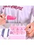 Pembe Tarzı Dondurma Popsicle Kalıpları Küvetler Pişirme Araçları Dikdörtgen Şekilli Yeniden Kullanılabilir Dıy Dondurulmuş Dondurma Pop Pişirme Kalıpları Lolly Kalıp Kalıbı (Yurt Dışından) 2