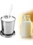 240ML Tarzı Paslanmaz Çelik Katlanır Anahtarlıklı Bardak Kamp Katlanır Bardaklar Seyahat Açık Katlanabilir Kapaklı Bardak Taşınabilir Drinkware (Yurt Dışından) 5