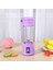 Yeşil Stil 2 Bıçak Bıçaklar 380ML USB Şarj Edilebilir Meyve Suyu Makinesi Blender Mikser Taşınabilir Meyve Sıkacağı Smoothie Maker Ev Limon Suyu Sıkacağı (Yurt Dışından) 5