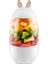330ML Beyaz Stil 350ML Taşınabilir Elektrikli Meyve Sıkacağı USB Şarj Edilebilir Smoothie Blender Makinesi Mini Meyve Sıkma Mikser Bardak Şişe Mutfak Aracı (Yurt Dışından) 1