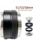 Şerit Yüzük 51MM Tarzı mm Kahve Dağıtıcı ve Kurcalama, Çift Kafa Kahve Düzleştirici Uyar, Ayarlanabilir Derinlik - Profesyonel Espresso El Kurcalamaları (Yurt Dışından) 5