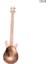 Rose Gold Guitar Style 1 Adet Paslanmaz Çelik Karikatür Gitar Kaşığı Yaratıcı Süt Kahve Kaşığı Dondurma Şeker Çay Kaşığı Aksesuarları Içme Araçları (Yurt Dışından) 1