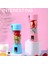 Mor Tarzı Blender Mikser Meyve Sıkacağı Blender Meyve Suyu Üreticisi 2 Bıçaklı Taşınabilir Blend USB Şarj Edilebilir Mini Meyve Suyu Makinesi Smoothie Maker (Yurt Dışından) 4