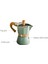 150ML Tarzı Ev Alüminyum Cezve Espresso Mocha Cezve Lake Green Cof Maker Percolator ml (Yurt Dışından) 3