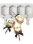 SH01101301 Set Stili Meibum 4 Çeşit Silikon Dondurma Kalıpları Dıy 4 Kavite Popsicle Kalıpları ve 50 Çubuk Yaz Dondurucu Suyu Tatlı Araçları Küp Tepsisi (Yurt Dışından) 4