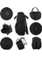 Smart Bag Post USB Şarj Girişli Laptop Bölmeli Notebook Sırt Çantası Siyah 5