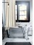 Dekoratif Metal Ayaklı Askılık - Üçlü Set Ayaklı Havluluk - Banyo Askılığı - Dilsiz Uşak 3