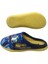 Erkek Çocuk Sarı- Lacivert Uzay Figürlü Ev Içi Terlik GZRR98-880 5