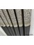 Nivemeshome Kehribar FT614162 Antrasit V-5302 Pano Fon Perde 1/3 Sık Pileli Perde Apm 3