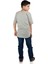 Kısa Kol Şile Bezi Zımbalı Erkek Çocuk T-Shirt Taş 2