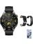 Kalobee SK48 47 mm Amoled Ekran Silikon+Metal+Deri Kordonlu Watch 4 Pro Akıllı Saat 1