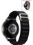 Samsung Galaxy Watch 3 45MM Uyumlu Kordon Alpine Loop Döngü Spor Kayış 2