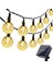 Dize Işıkları Dış Mekan 12FT 20 LED Küre Dize Işıklar, Su Geçirmez 8 Mod Bahçe, Çim, Veranda, Gazebo, Yard, Dış Mekan Için Güneş Enerjili Veranda Işıkları (Sıcak Beyaz) (Yurt Dışından) 1