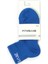 Premium Performance quarter Unisex Spor çorap mavi 1