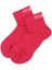 Premium Performance quarter Unisex Spor çorap pembe 3