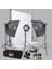 BM400 3'lü Paraflaş Set + Seyyar Fon Perde 3x6 Metre 1