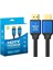 Hdtv 4K Yüksek Hızlı Hdtv Kablosu Hdtv Kablo 4K UHD HDMI Kablo Hdtv 2.0 Standart Iletim Notebook Tv Projektör Gamebox ile Uyumlu Siyah 1.5 Metre 1