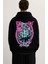 Rick And Morty Back In Time Ön Ve Sırt Baskılı Unisex Kapüşonlu Sweatshirt Hoodie 1