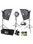 BM400 3'lü Paraflaş Set + Çekim Masası 1x2 Metre 5