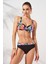 Herve Toparlayıcı Balenli Bikini Takım Violet 231230-D 4