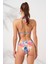 Dudi Kaplı Üçgen Bikini Takım Garden 231224-D 2