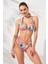 Dudi Kaplı Üçgen Bikini Takım Garden 231224-D 3