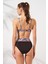 Herve Toparlayıcı Balenli Bikini Takım Tiger 231230-T 2