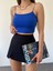 Pamuklu Kumaş Lastik Askılı Crop Body 3