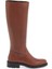 Taba Hakiki Deri Kadın Klasik Çizme - K23K1CM67045-A37 4