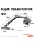 Sol Mobilya Kapak Hidrolik Piston Metalik Renk Kapak Makası Otomatik 2