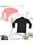 Body 3 Lü Paket Unisex Pamuklu Ligralı Yarım Balıkçı Yaka Çocuk Body 1