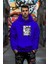 Özel Tasarım Newyork Baskılı Tarz Rahat Kesim Oversize Sweatshirt 2